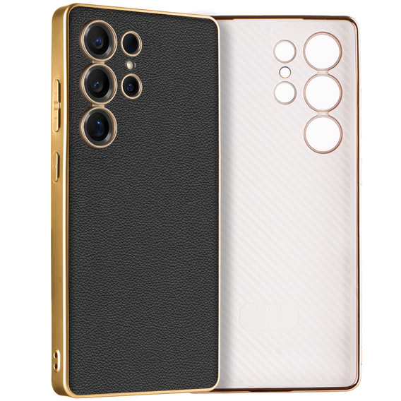 Huse pentru Samsung Galaxy S25 Ultra, GKK Leather, negru