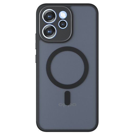 Husă MagSafe ERBORD Matt pentru Oppo Reno 15 FS, negru