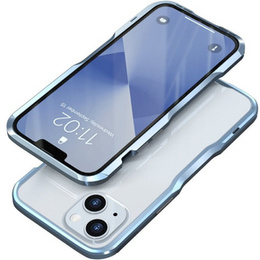 Husa LUPHIE pentru iPhone 13, Armor Bumper, albastru