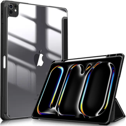 Husă pentru iPad Pro 11" 2024 (5 gen.), Smartcase Hybrid, cu spațiu pentru stylus, negru