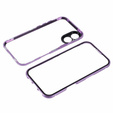 Husa pentru iPhone 16, Magnetic Dual Glass, violet