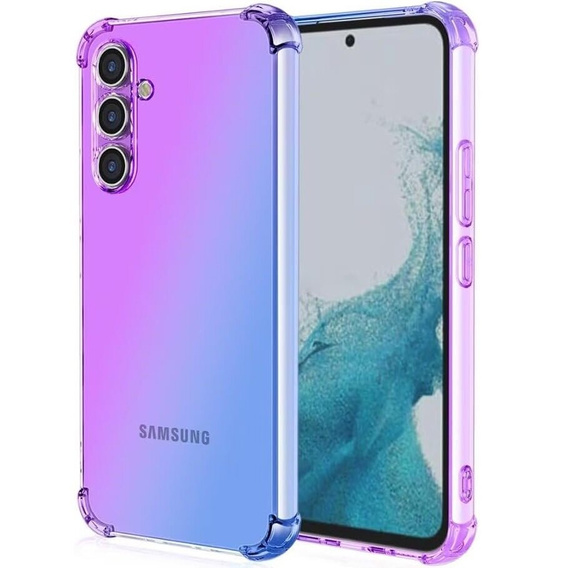 Husa pentru Samsung Galaxy M15 5G, Gradient Dropproof, Violet / albastru