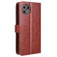 Cu clapetă pentru T Phone 2 5G, Crazy Horse Wallet, maro