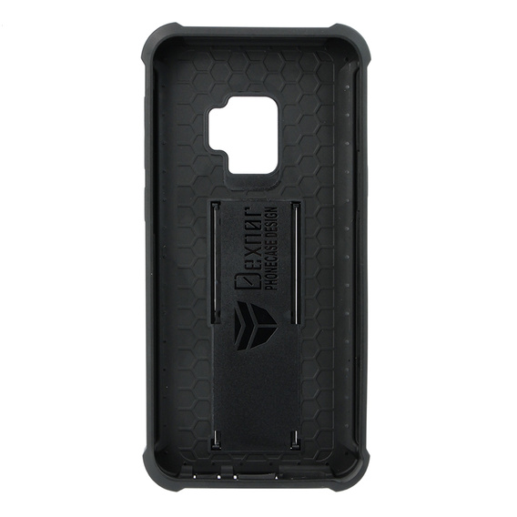 Husă blindată pentru Samsung Galaxy S9, Dexnor Full Body, negru