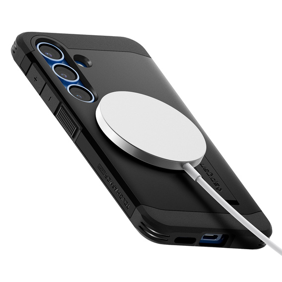 Husă Spigen Tough Armor Mag Black pentru Samsung Galaxy S25