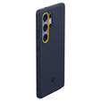 Carcasă Spigen pentru Samsung Galaxy S25 Ultra, Nano Pop MagSafe, albastru închis + sticlă temperată 9H