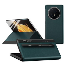 Husă cu clapetă pentru Honor Magic V3 5G, Side View, verde