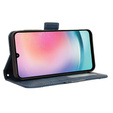 Cu clapetă pentru Samsung Galaxy A25 5G, Card Slot, albastru