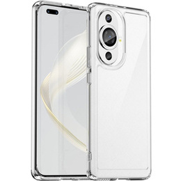 Huse pentru Huawei Nova 11 Pro, Fusion Hybrid, transparentă