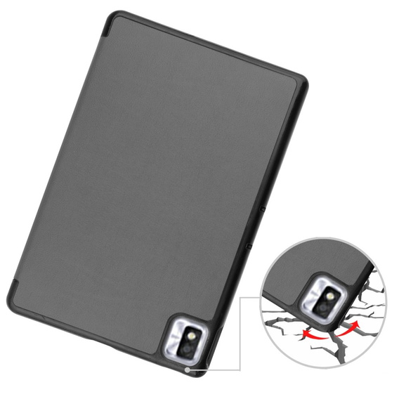 Husă pentru TCL Tab 10s 9081X / TCL Tab 10s 9080G 2021, Smartcase, gri