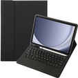 Carcasă + tastatură Samsung Galaxy Tab A9+, Leather Pen Slot TouchPad, negru