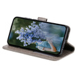 Cu clapetă pentru Samsung Galaxy A55 5G, Mandala Flower, verde