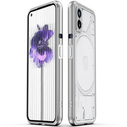 Husă pentru Nothing Phone (2), Armor Bumper, de argint