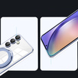 Carcasă magnetică pentru Samsung Galaxy A54 5G, pentru MagSafe, albastru