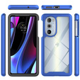 Carcasă pentru Motorola Edge 30 Pro, Shockproof, cu folie, albastru
