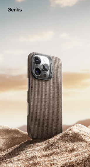 Husă Benks Magnetic Armour Tint Kevlar 1000D (SA66) pentru iPhone 16 Pro Max