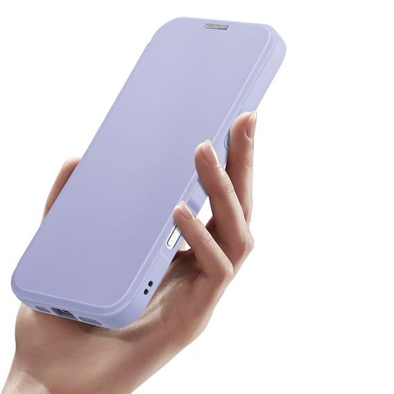 Dux Ducis Huse pentru iPhone 16 Pro, Skin X Pro, MagSafe, violet