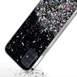 Huse pentru Samsung Galaxy A51 4G, Glittery, negru