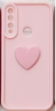 Carcasa pentru Samsung Galaxy A36, Silicone Heart, negru + Sticlă temperată 9H