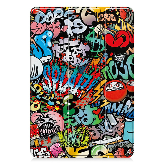Husă pentru Huawei MatePad 11.5 2024, Smartcase, graffiti