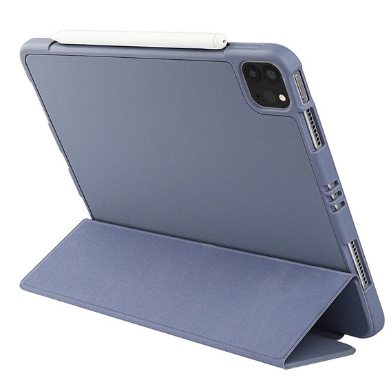 Husă pentru iPad Pro 11 2021/2022, Smartcase cu spațiu pentru stylus, violet