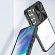 Huse pentru Samsung Galaxy S21 FE, Slide Camera, negru