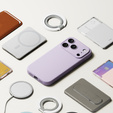 Carcasă Ringke pentru iPhone 17 Pro Max, Silicone Magnetic MagSafe, Violet deschis