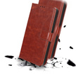Cu clapetă pentru Samsung Galaxy A26, Crazy Horse Wallet, maro
