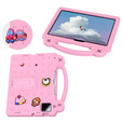 Husă pentru copii pentru Xiaomi Pad 7 / 7 Pro, Cute Patterns, cu suport, roz