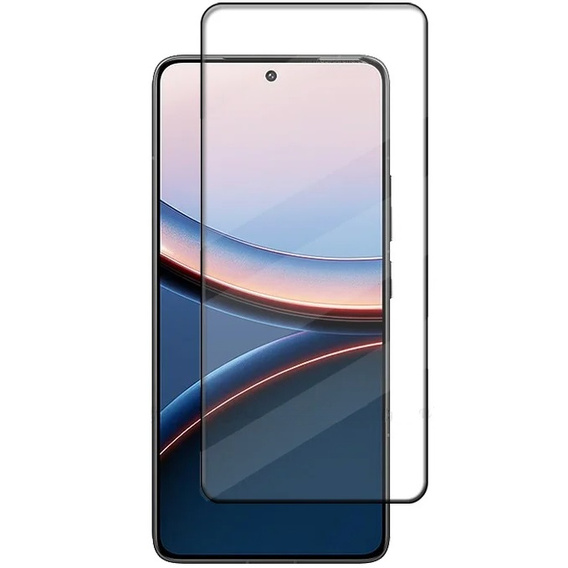 Sticlă călită 3D pentru Xiaomi Poco F7 Ultra, cadru negru