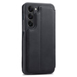 Carcasa cu clapetă pentru Samsung Galaxy S23, ERBORD Retro, negru