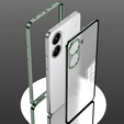 Carcasă pentru Xiaomi Poco X7 Pro 5G, Frame Case, verde
