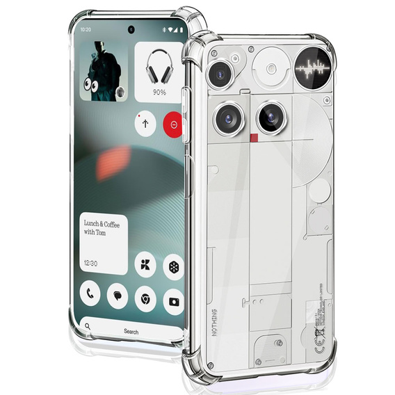 Huse pentru Nothing Phone 3 5G, Dropproof, transparentă