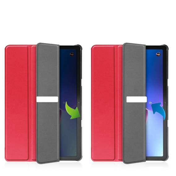 Husă pentru Lenovo Tab M10 10.1 Gen 3, Smartcase, roșu