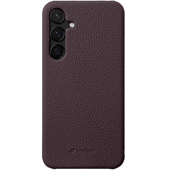 Carcasă MELKCO pentru Samsung Galaxy S24, din piele, violet