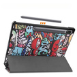 Husă pentru Samsung Galaxy Tab S9 Plus, Smartcase, graffiti