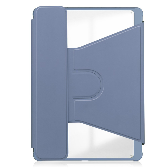 Husă pentru tastatură pentru iPad Pro 11" 2024 (5 gen.), Rotary 360° Leather, violet