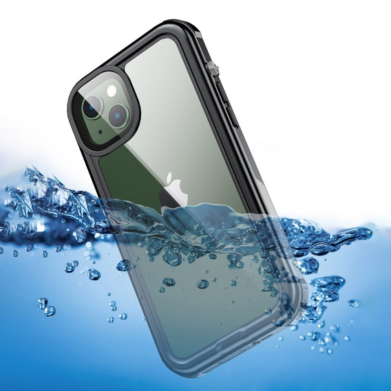 Husă impermeabilă IP68 pentru iPhone 14 Pro Max, negru