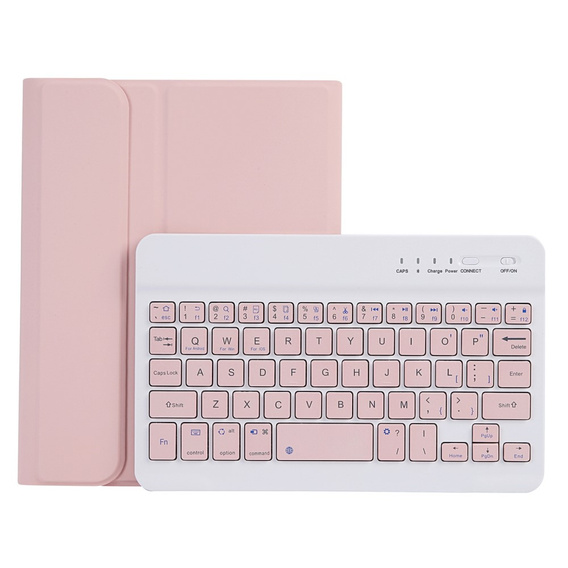 Carcasă cu tastatură bluetooth pentru iPad mini 8.3" 2021 (6 gen.) / iPad mini 8.3" 2024 (7 gen.), roz