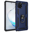 Husă blindată pentru Samsung Galaxy Note 10 Lite, Nox Case Ring, albastru