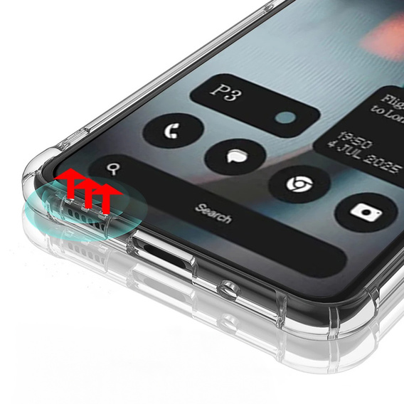 Huse pentru Nothing Phone 3 5G, Dropproof, transparentă