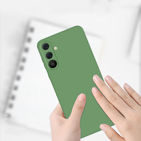 Husa pentru Samsung Galaxy A36 5G, Silicone Lite, verde