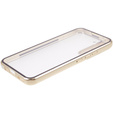 Husa pentru Samsung Galaxy S21, Magnetic Dual Glass, de aur