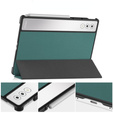 Husă pentru Lenovo Yoga Tab Plus, Smartcase, verde