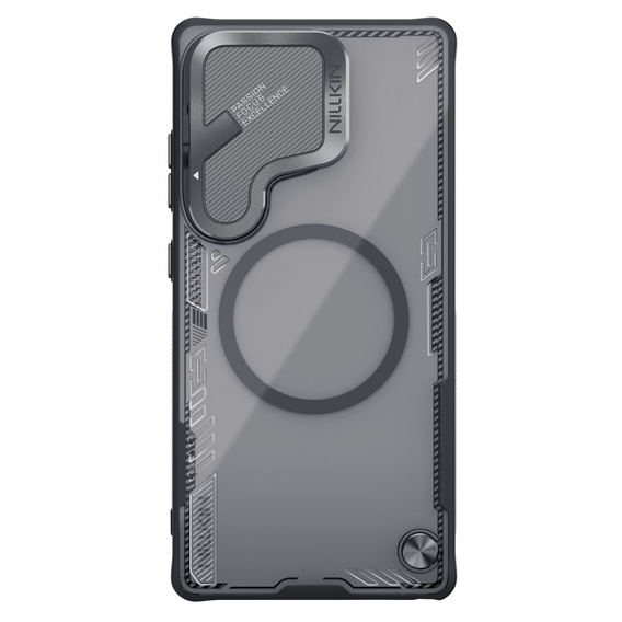 Carcasă pentru Samsung Galaxy S25 Ultra, carcasă blindată Nillkin, Icelade Prop, pentru Magsafe, negru