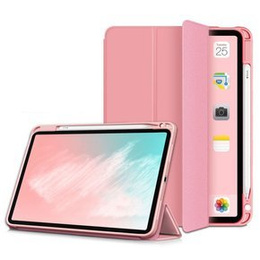 Husă pentru iPad Air 4 2020 / Air 5 2022 10.9", Smartcase cu spațiu pentru stylus, roz