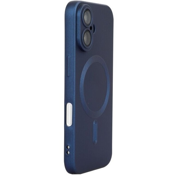 Husă pentru iPhone 16, ColorMag, pentru MagSafe, albastru închis