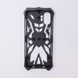 Husă blindată pentru Nothing Phone 2, Aluminum Alloy, negru