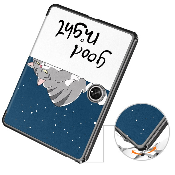 Husă pentru OnePlus Pad, Smartcase, sleeping cat