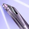 Husa pentru iPhone 14 Pro Max, Magnetic Dual Glass, violet